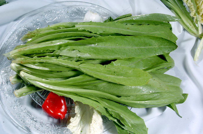  油麦菜元 蒜茸、清炒