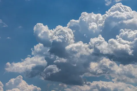 蓝天积云图片 蓝天积云图片