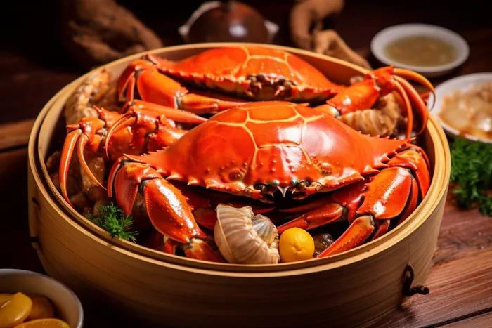 螃蟹秋季美食摄影图(4032x2688)