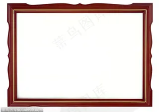 相框边框-波形花纹的相框