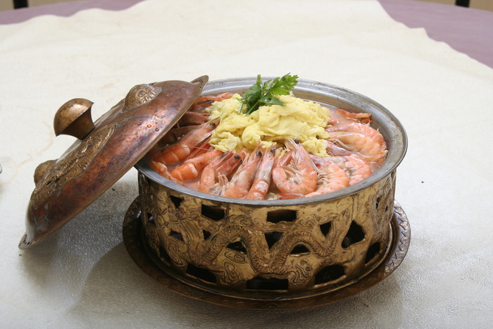 鲜虾煮白菜 28元