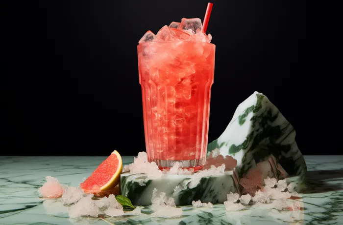 夏日西瓜冰沙冰镇饮料摄影图(4080x2688)