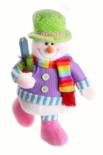 可爱毛绒小雪人图片 可爱毛绒小雪人图片