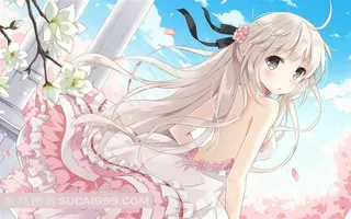 清纯小美眉动漫壁纸