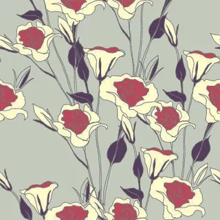 花卉唯美手绘花朵面料纹理手机壳布料面料印花服装矢量图案素材