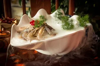 火锅菜品配菜基围虾海鲜虾