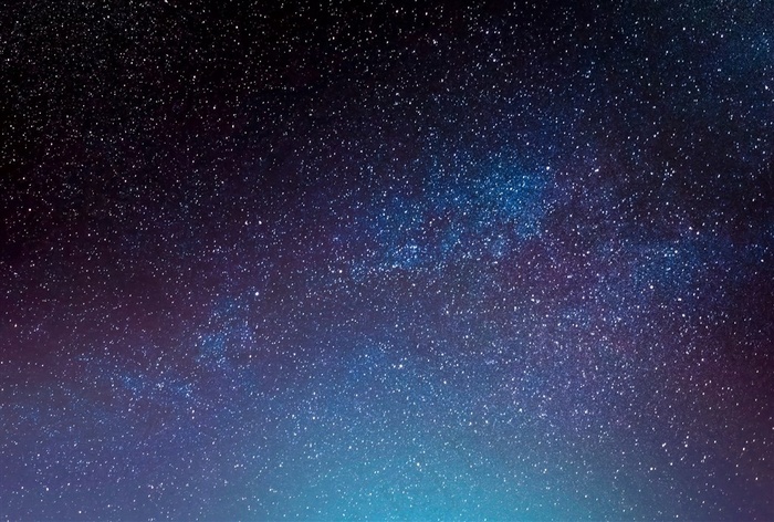 唯美星空背景高清图片