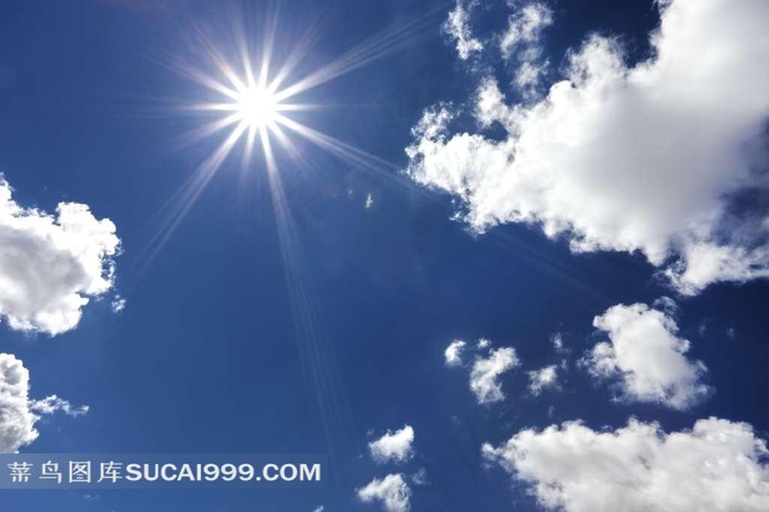 蓝天白云背景