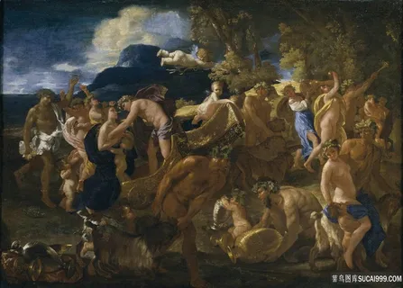 普辛,尼古拉斯-巴卡纳尔人物油画 普辛,尼古拉斯-巴卡纳尔人物油画