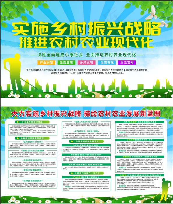 乡村振兴战略(4724x5798)psd模版下载