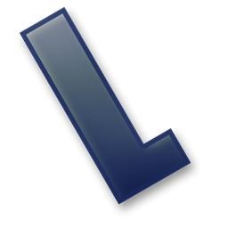 字母L PNG免抠(256x256)