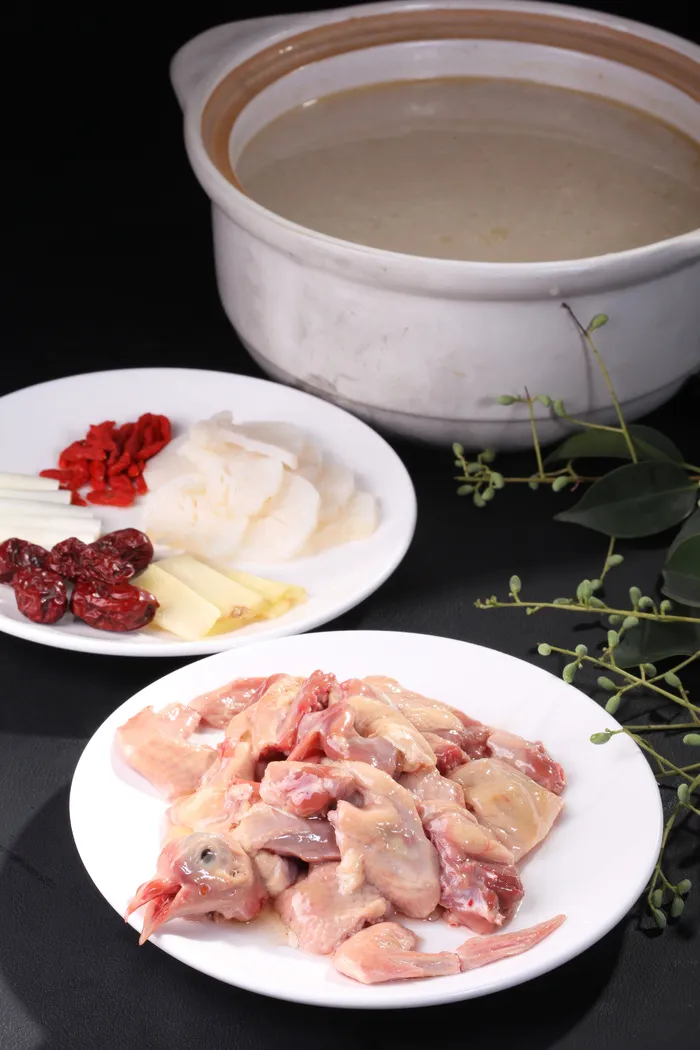 天麻炖乳鸽