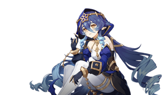 原神莱依拉半身图免扣素材