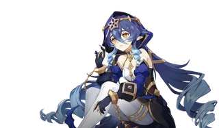 原神莱依拉半身图免扣素材