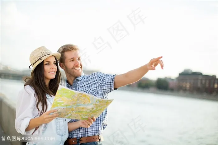 商务旅游情侣高清图片