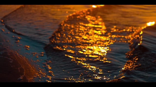 日落, 水, 光, 晚上, 河, 太阳