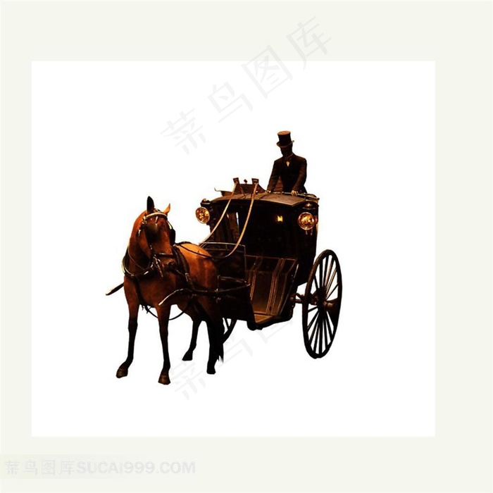 70年代马车造型