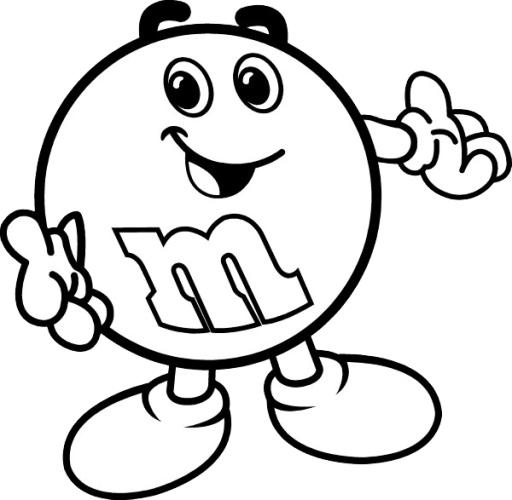 M&M 巧克力豆 PNG免抠(600x587)