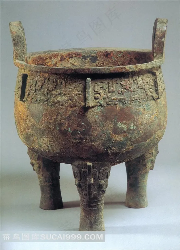 古代青铜香炉高清素材
