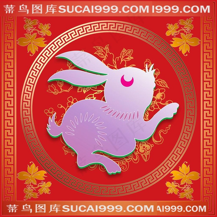 生肖兔素材图片