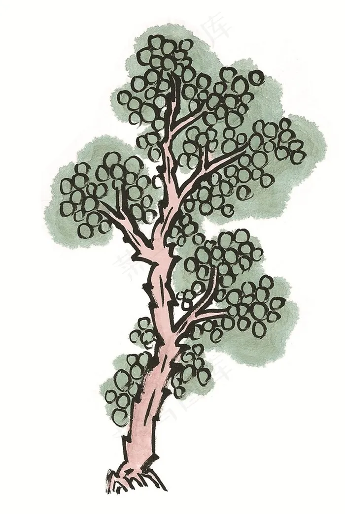 树文化艺术素材