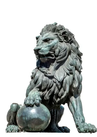 雕塑艺术psd素材