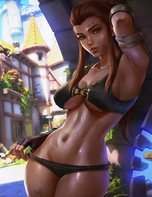 欧美性感泳装美女动漫卡通图片