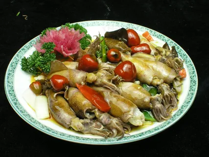 粤菜1295火爆乌鱼仔 粤菜1295火爆乌鱼仔