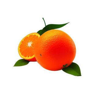 橘子橙子水果免抠