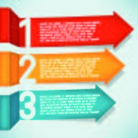 免抠创意折纸标签