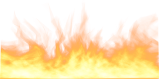 熊熊燃烧的大火