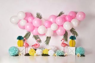 儿童照相拼接背景