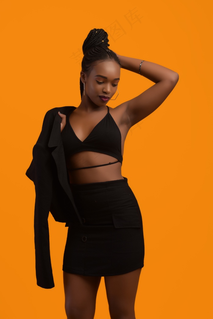 欧美黑美人大胆*图片