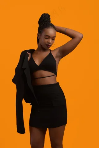 欧美黑美人大胆*图片