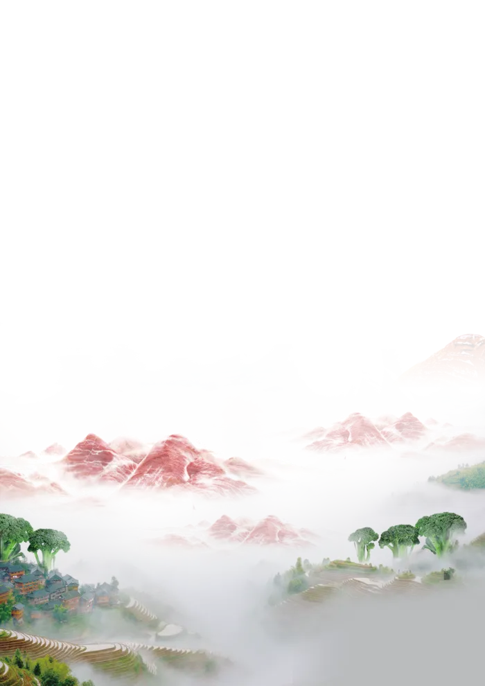 山水画素材中国风水墨画素材元素中国画