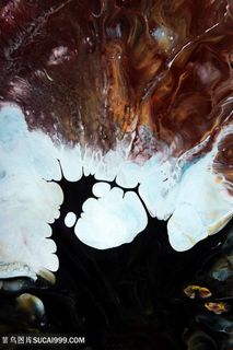 抽象水彩时尚艺术画