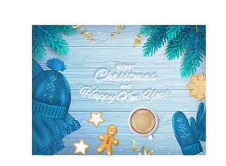 圣诞节圣诞树圣诞老人闪亮装饰电商促销折扣海报