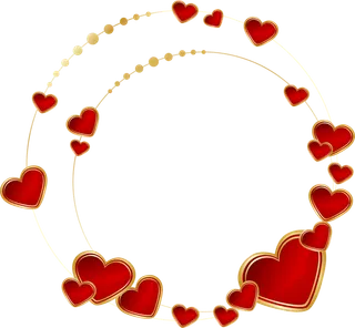 情人节爱心圆圈
