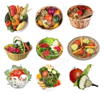 蔬菜、水果、作料 蔬菜、水果、作料