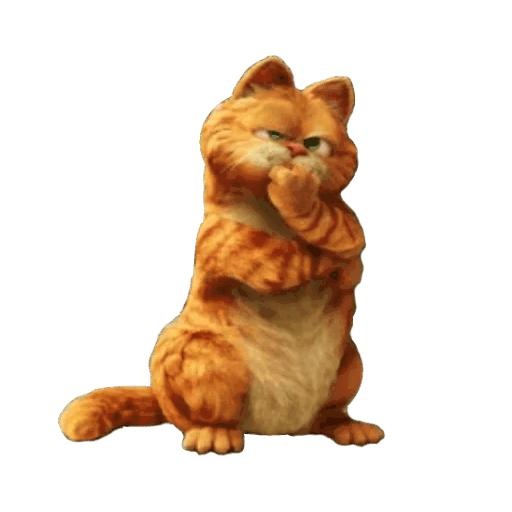 加菲猫 PNG免抠(512x512)