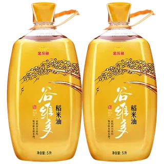 金龙鱼稻米油5升超市商品白底图免抠实物摄影png格式图片透明底