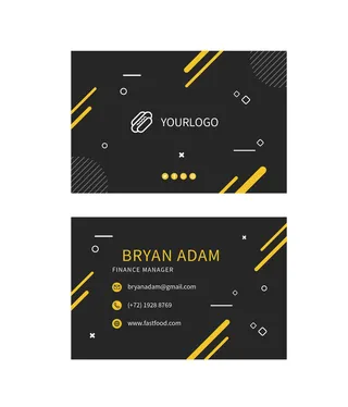 名片模板高档名片公司名片商务名片