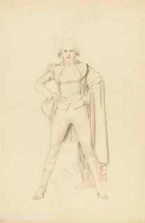 美人图手绘美女时尚艺术挂画