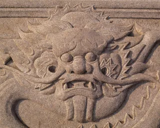 浮雕类石刻北京风景图片素材