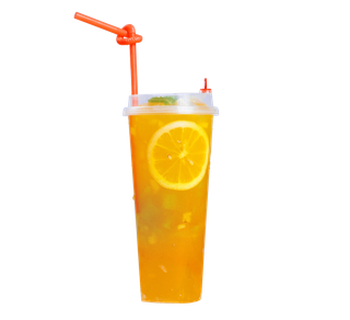 奶茶照片拍摄果汁 柠檬柚子菠萝水果茶