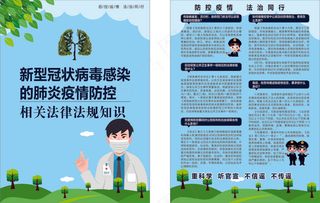 新冠肺炎宣传单