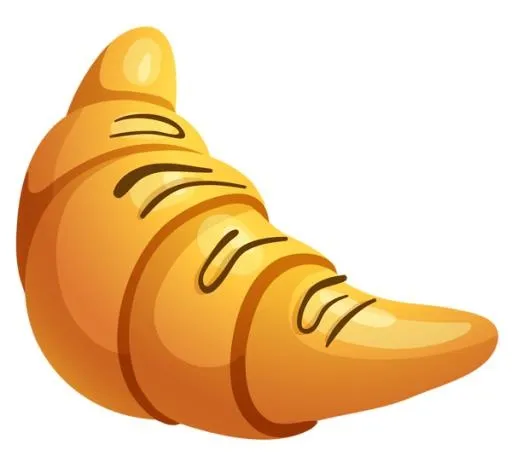 羊角面包 PNG免抠(600x535)