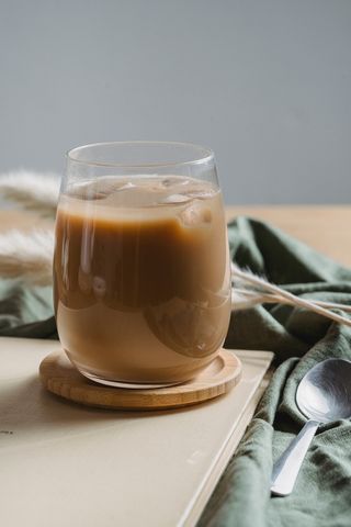 黑色美味咖啡摄影素材