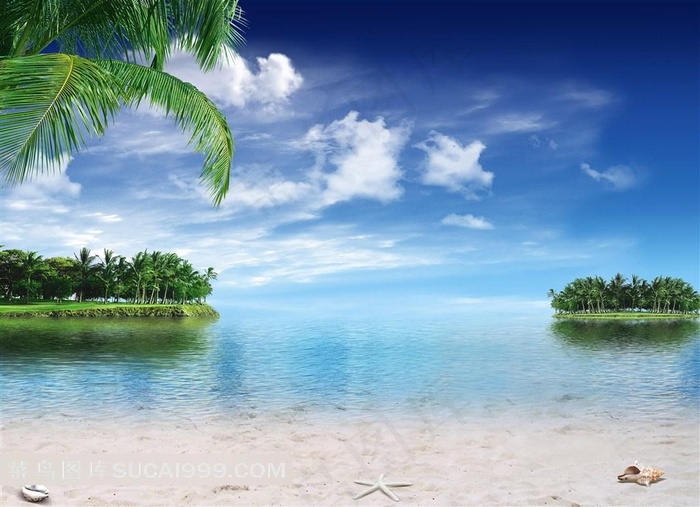 海岛风景如画