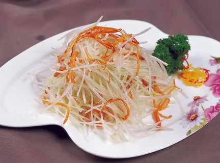 1009LC-0077虫草花拌木瓜丝 咸香味